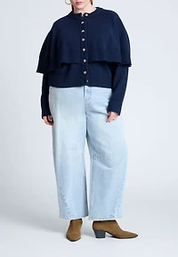 Eloquii Women's Cape Sweater