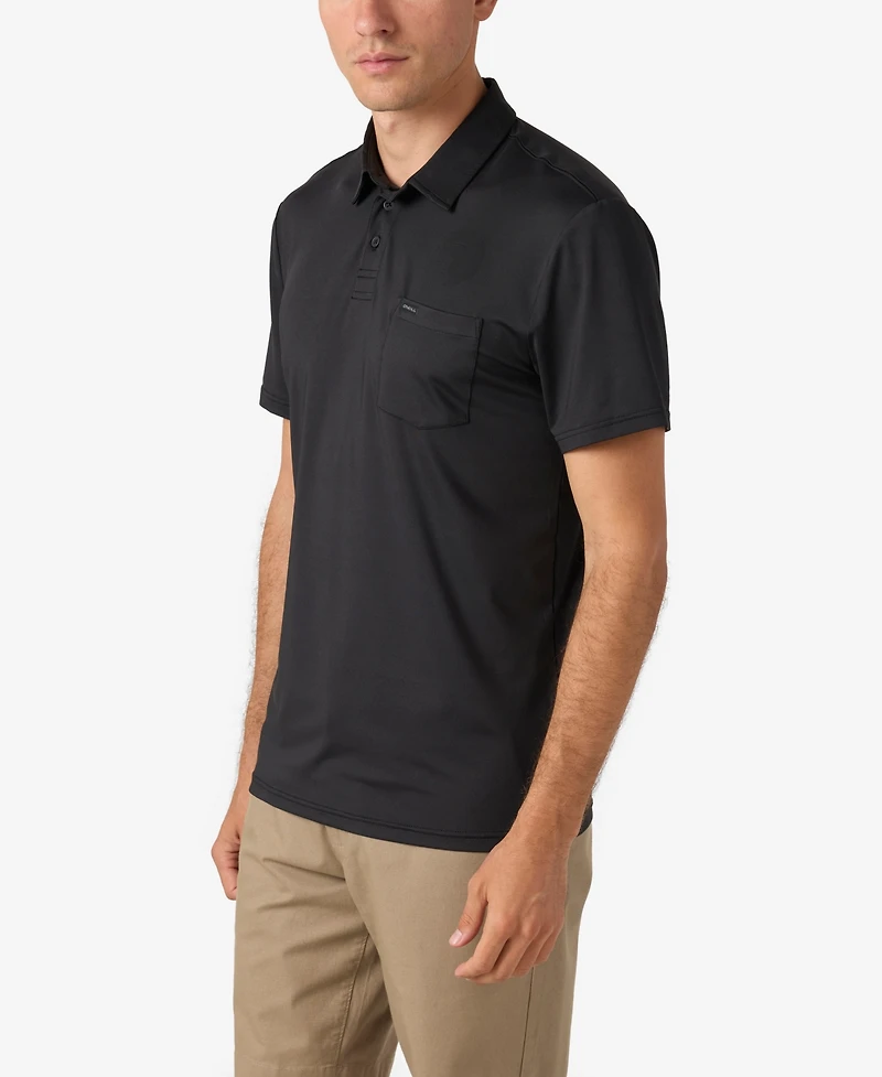 O'Neill Men's Traveler Upf Short Sleeve Polo Shirt
