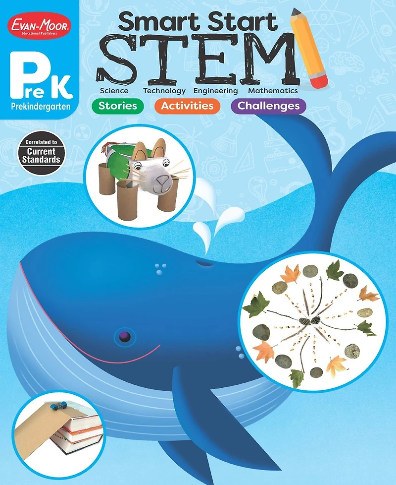Smart Start- Stem, PreK Workbook by Evan-Moor Corporation