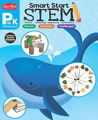 Smart Start- Stem, PreK Workbook by Evan-Moor Corporation