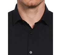 Perry Ellis Men's Dobby-Weave Shirt
