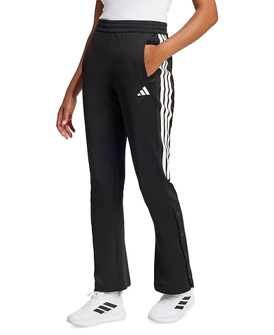 adidas Women's Iconic 3-Stripes Snap Track Pants