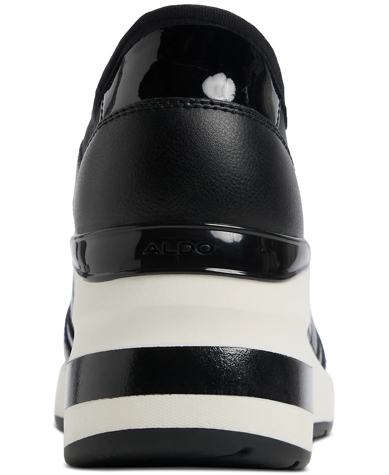 Aldo Women's Iconistep Lace-Up Wedge Jogger Sneakers