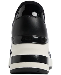 Aldo Women's Iconistep Lace-Up Wedge Jogger Sneakers