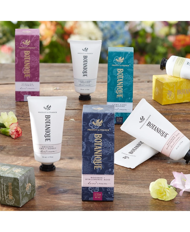 European Soaps Pre de Provence Boutanique Small Batch French Hand Cream, Rooibos/Hyaluronic Acid