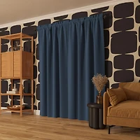 Oslo Theater Grade Extreme 100% Blackout Rod Pocket Curtain Panel