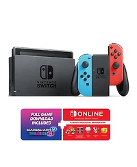 Switch with MarioKart 8 Bundle in Black with Accessories