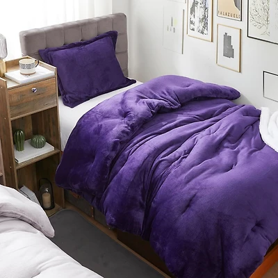 Thicker Than Thick - Coma Inducer Comforter Set - Standard Plush Filling - Parachute Purple , Twin Xl