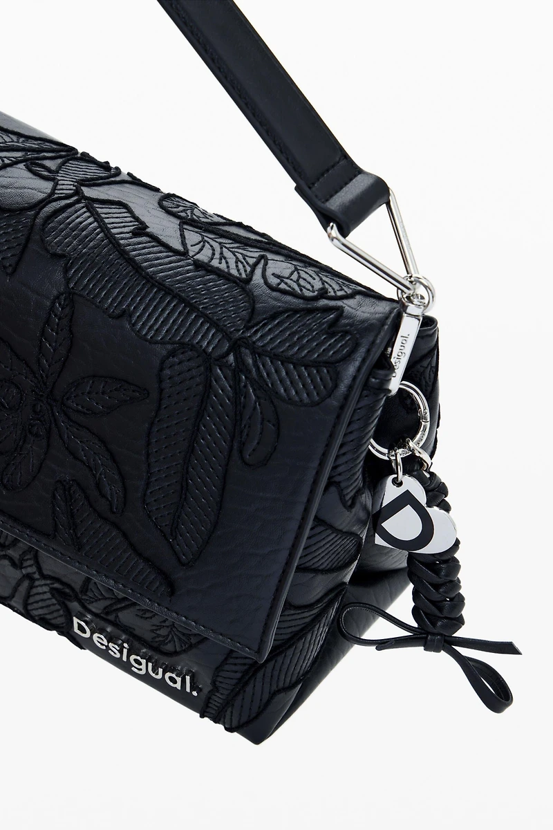 Desigual Women's Medium embroidered crossbody bag