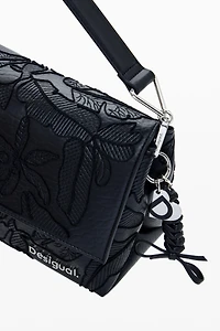 Desigual Women's Medium embroidered crossbody bag
