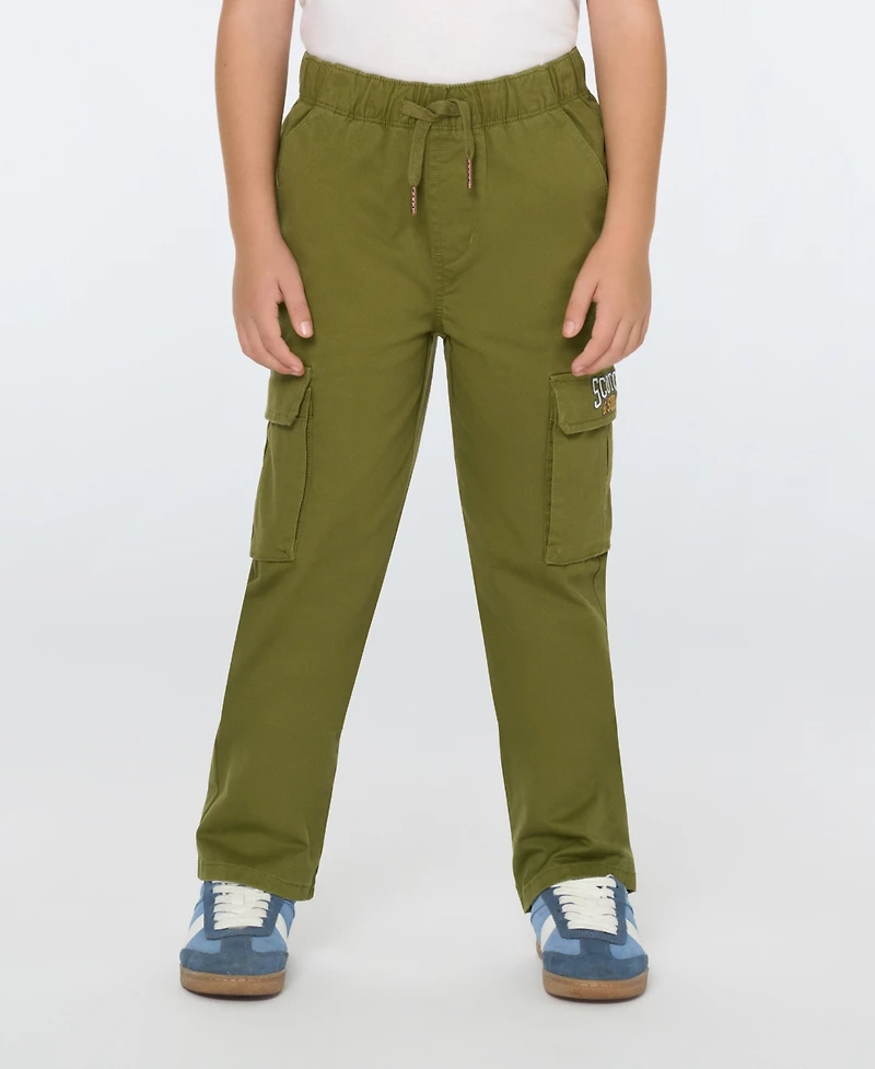 Scotch & Soda Big Boys Stretch Cotton Twill Pant