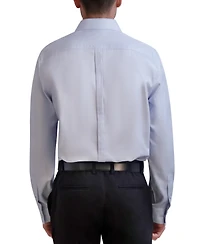 Karl Lagerfeld Paris Men's Slim-Fit Chevron Dress Shirt