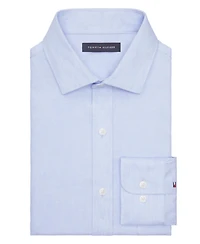 Tommy Hilfiger Mens Regular Fit Linen Dress Shirt