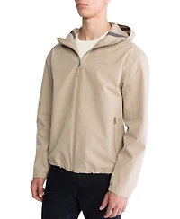 Calvin Klein Men's Softshell Zip-Front Hooded Jacket