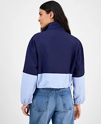Calvin Klein Jeans Women's Colorblock Windbreaker Jacket