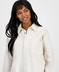 Calvin Klein Jeans Women's Cotton Oversized Utility Shirt