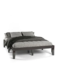 Gouun Queen Size 14 Inch Wooden Bed Mattress Frame