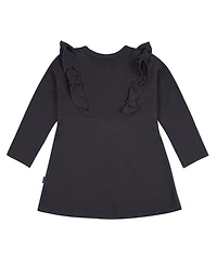 Gerber Baby Girls Long Sleeve Ruffle Dress