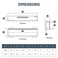 Mondawe 70"Tv Stand with 36"Electric Fireplace With Remote Control and Metal Feet/Side Cabinet,White