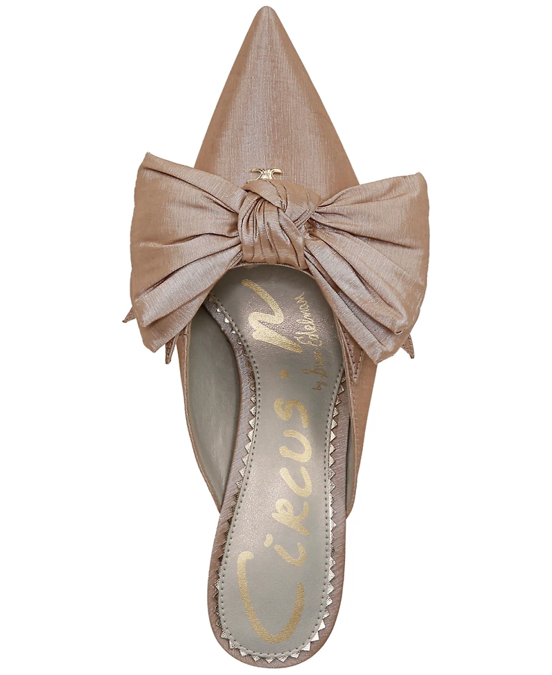 Circus Ny by Sam Edelman Fiona Mid-Heel Bow Pumps