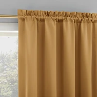 Preston Energy Saving Blackout Rod Pocket Curtain Panel