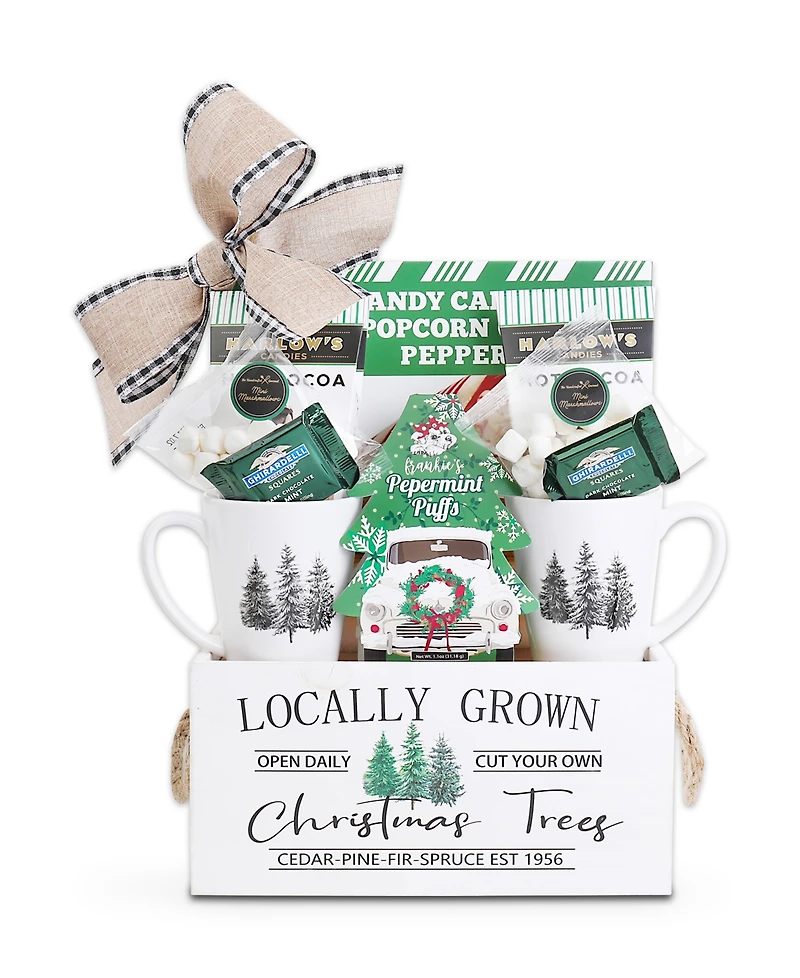 Alder Creek Gift Baskets Locally Grown Trees Gift Crate, 8 Piece