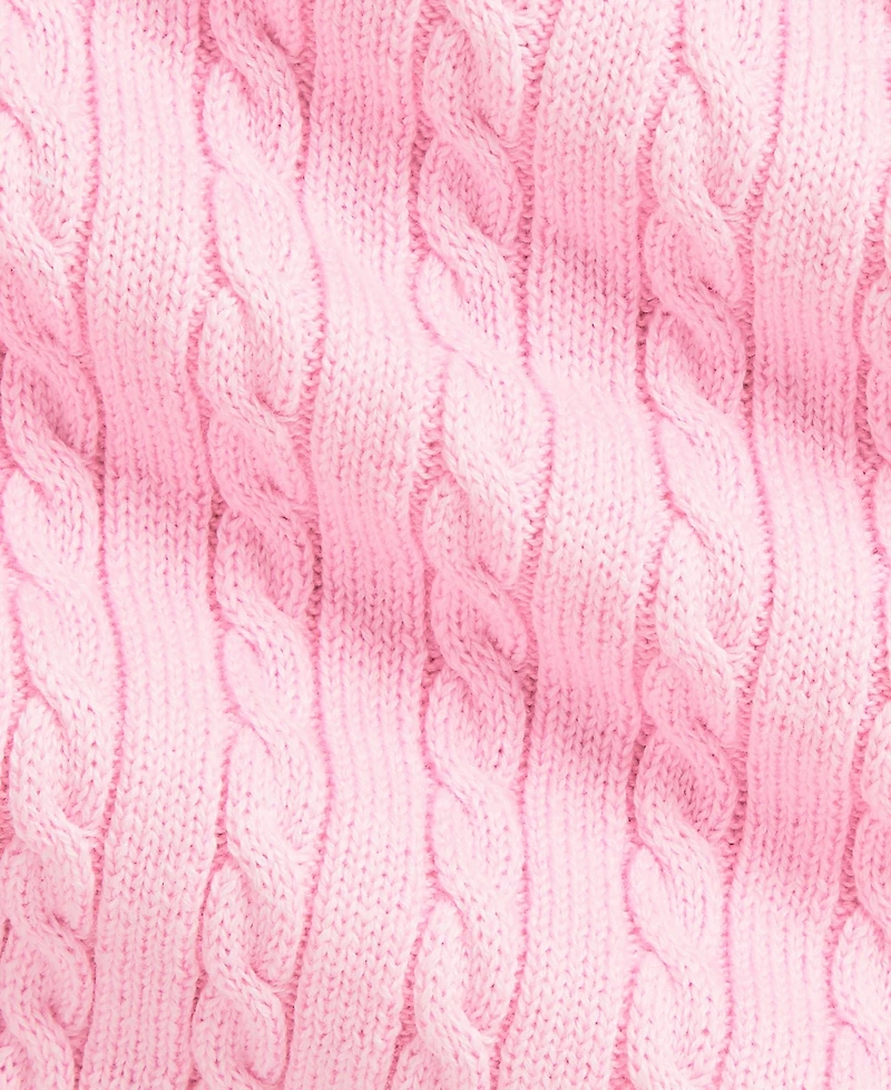 Polo Ralph Lauren Baby Girls Cable-Knit Polo Dress