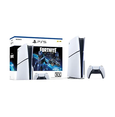 PlayStation 5 Slim Disc Console - Fortnite Cobalt Star Bundle