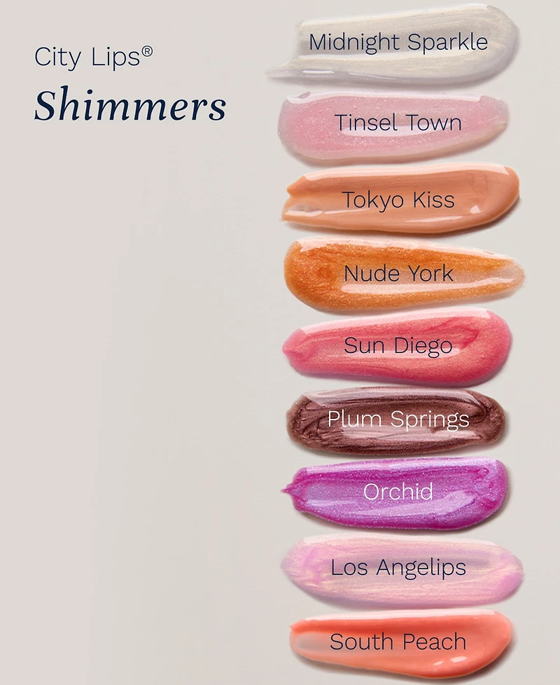 City Beauty Plumping Lip Gloss, 0.16 fl. oz./4.9 mL