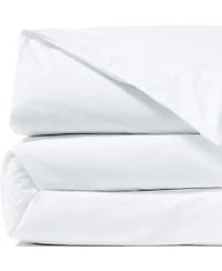 Lands' End 300 Thread Count Cotton Smooth Percale Duvet Bed Cover