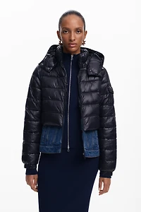 Desigual Women's Combined short padded coat