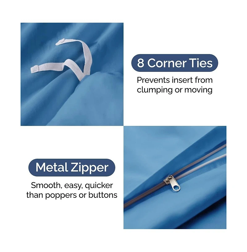 Premium Microfiber Duvet Cover Set