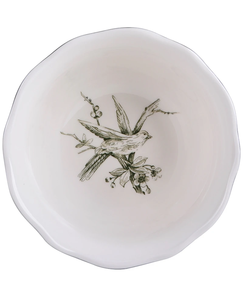 222 Fifth Adelaide Porcelain 12 Pc. Dinnerware Set, Service for 4