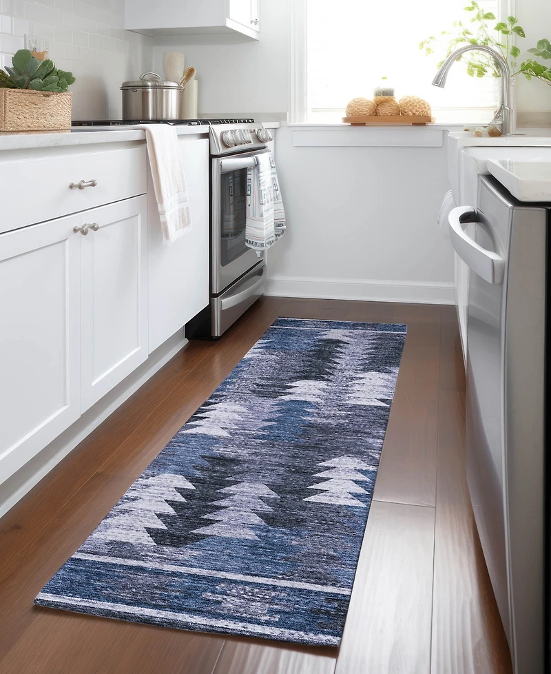 Addison Chantille Machine Washable ACN798 2'3''x7'6'' Runner Area Rug