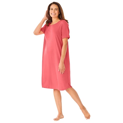 Only Necessities Women's Plus Size Perfect Temperature Sleepshirt