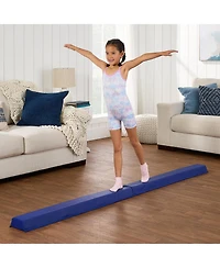 Best Choice Products 9ft Folding Medium-Density Foam Floor Balance Beam for Gymnastic and Tumbling