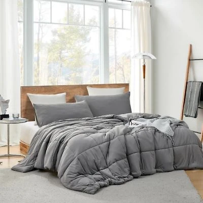 Coma Inducer Nourishing Retreat Oversized Comforter Set Steeple Gray