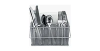 Sorbus Mesh Utensil Caddy - Organize & Serve in Style! Perfect for Kitchen, Parties, and More. Multi-purpose with Compartments & Sturdy Handle