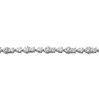Eternal Sparkle Clear Cubic Zirconia Tennis Bracelet