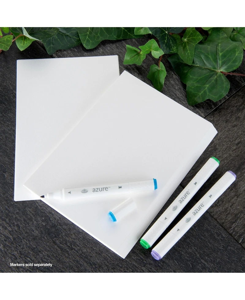 Bee Paper 6" x 9" Watercolor Paper Pack, 50 Sheets 140lb