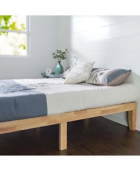 Wooden Platform Bed Frame Durable Construction for All Mattress Types