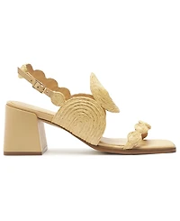 Arezzo Women's Thalia Mid-Block Sandals