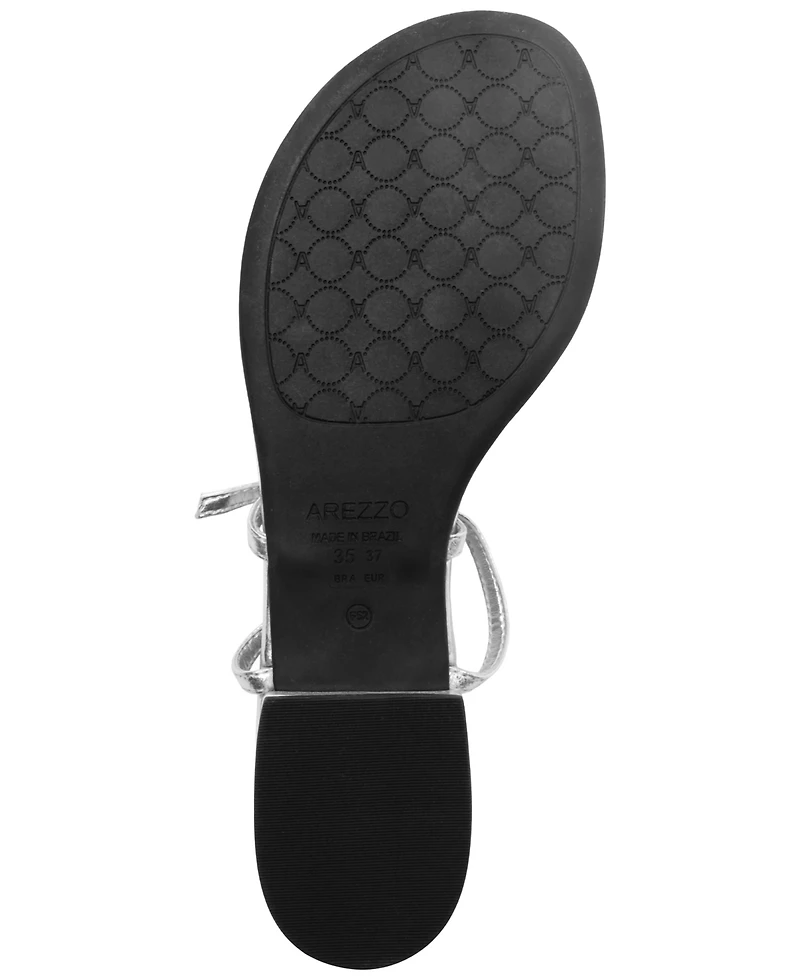 Arezzo Women's Holly Low Block Sandals