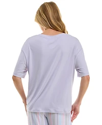 Roudelain Women's Drop-Shoulder Crewneck Sleep Tee
