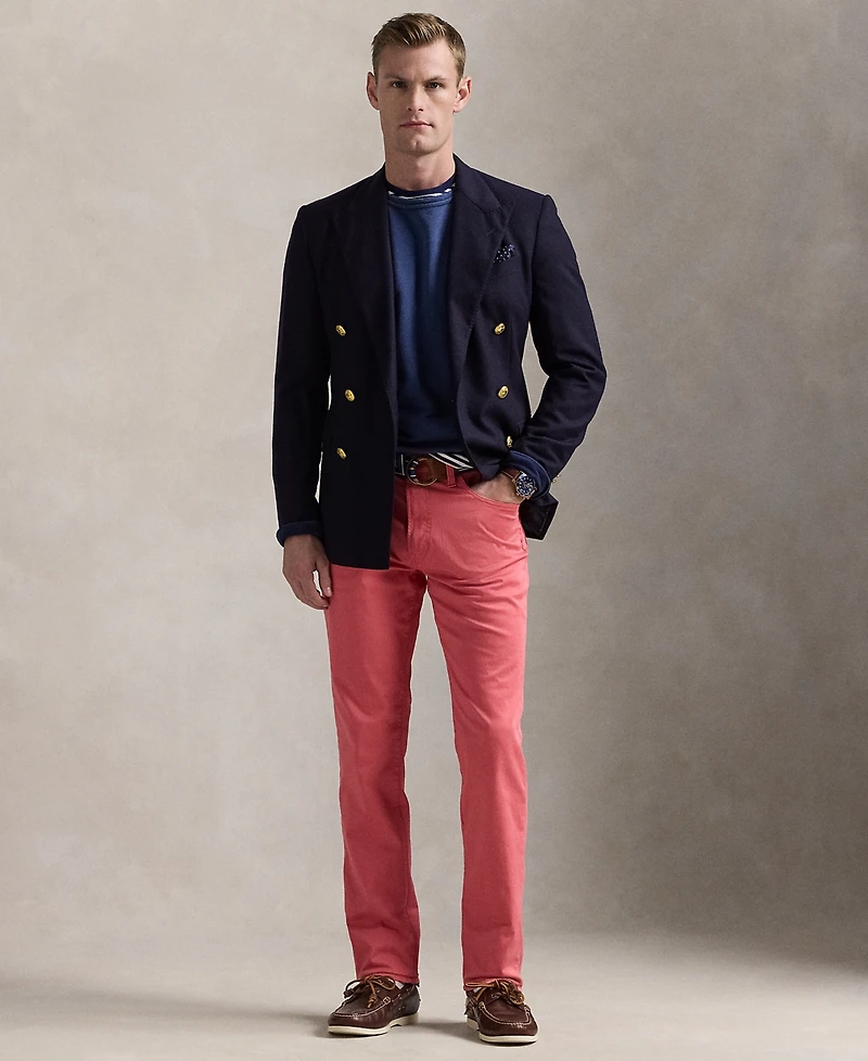 Polo Ralph Lauren Men's Varick Slim Straight Stretch Sateen Pants