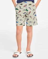 Nike Big Boys 7" Multi Sneaker Volley Swim Shorts