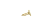 Rivka Friedman Pave Clover Ring