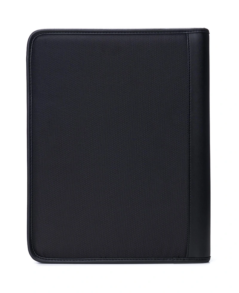 Alpine Swiss Nylon Zippered Writing Pad Business Portfolio Organizer Padfolio
