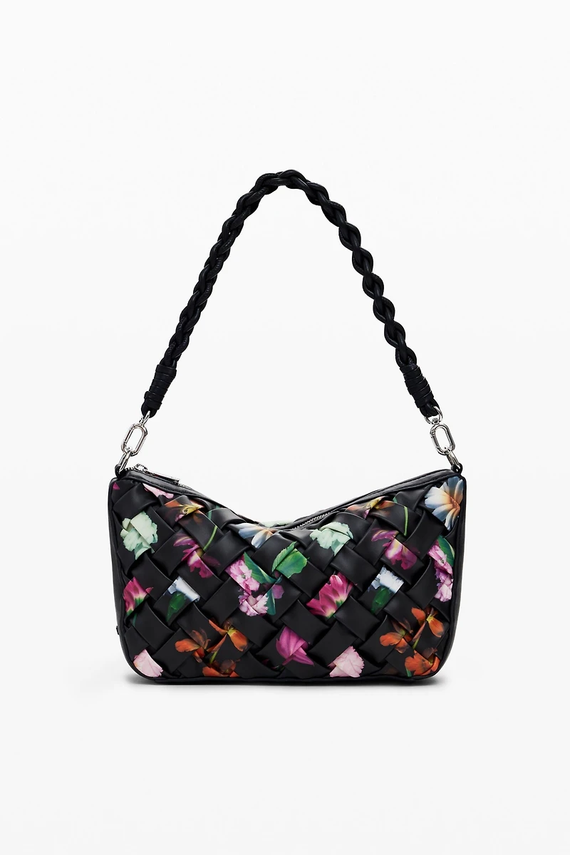 Desigual Women's Small braided floral bag
