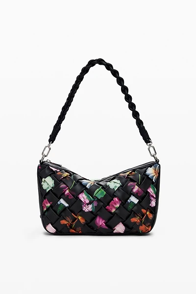Desigual Women's Small braided floral bag